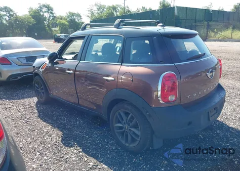 2013 Mini Cooper Countryman from USA, damaged, VIN WMWZB3C51DWM09988
